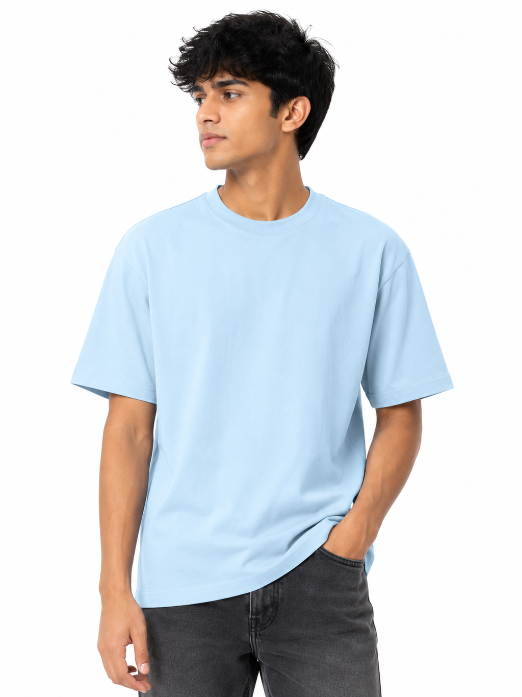 SuvyUni Stretch T-shirt B-Blue