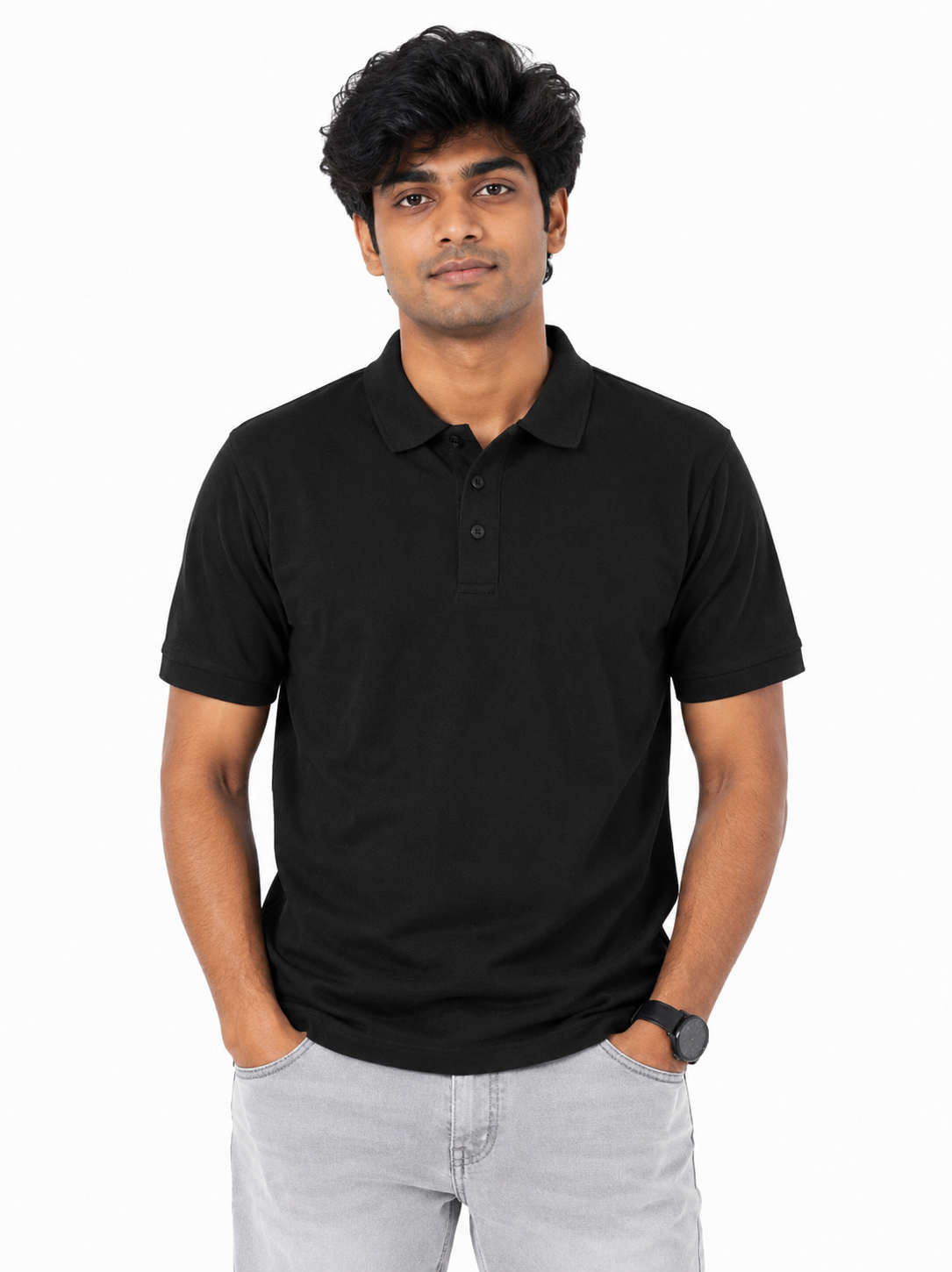Men's Polo Black