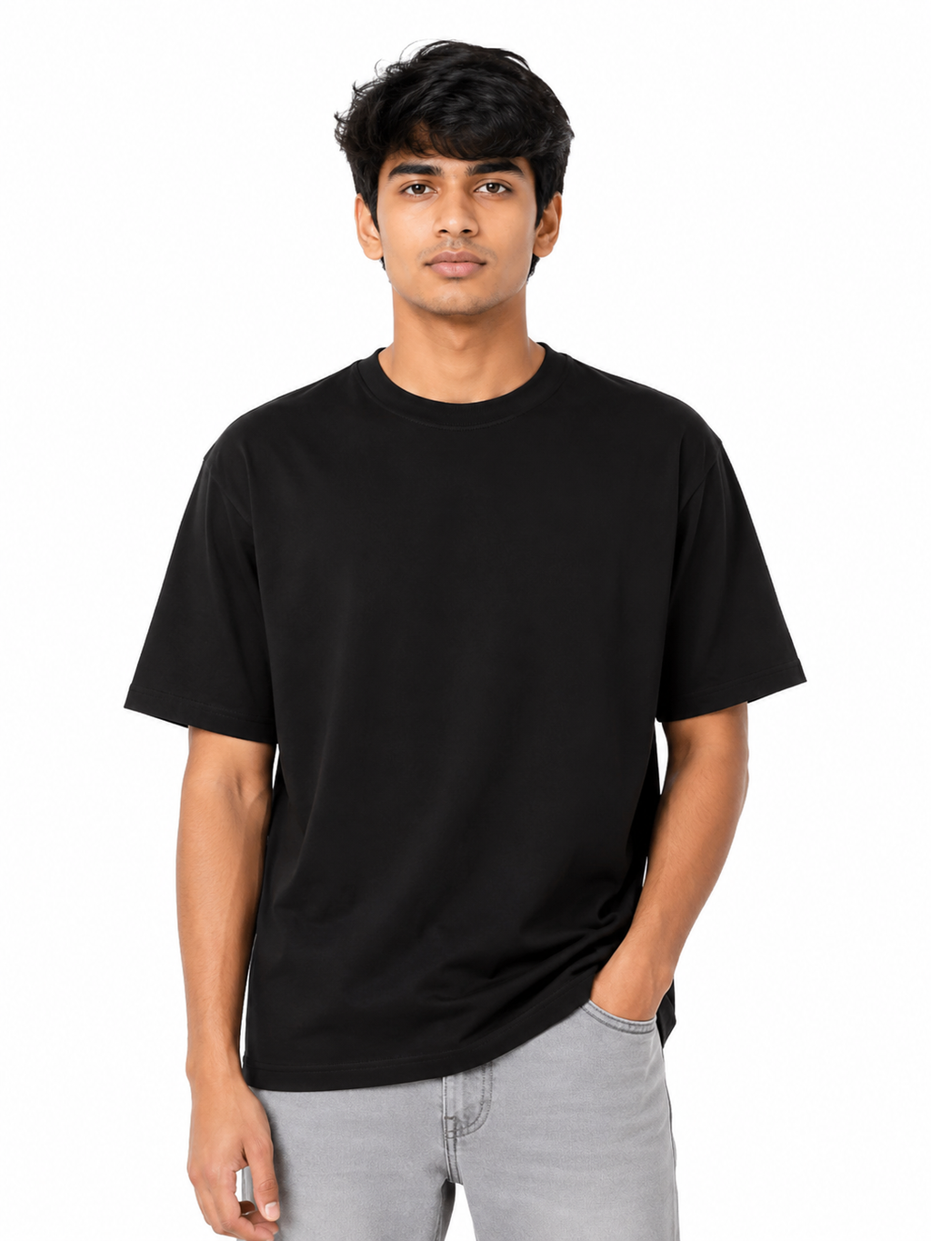 SuvyUni Stretch T-shirt Black