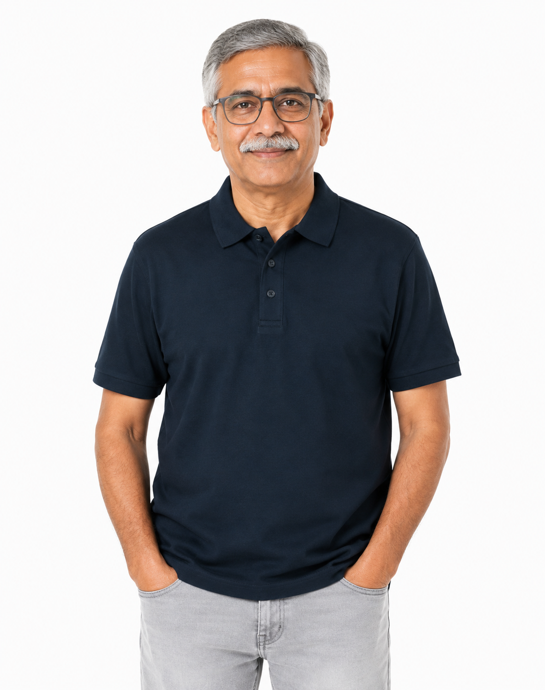 Men's Polo Navy Blue