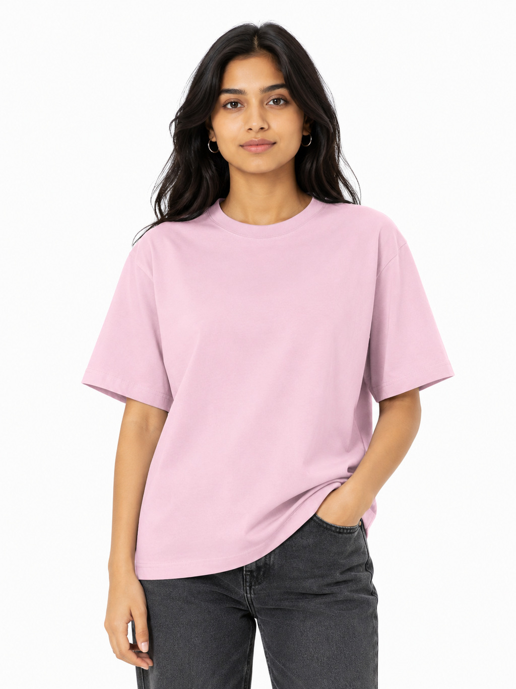 SuvyUni Stretch T-shirt Pink
