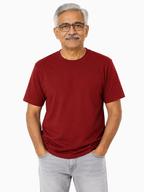 SuvyUni Stretch T-shirt Red