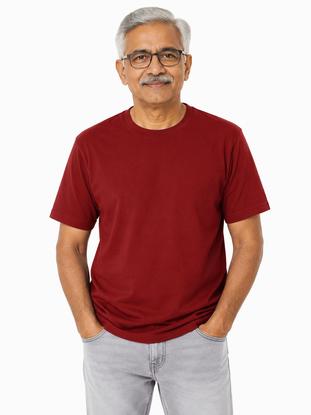 SuvyUni Stretch T-shirt Red